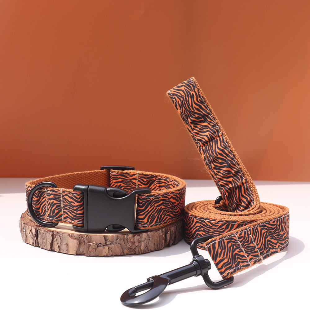 Animal Print Training Collar