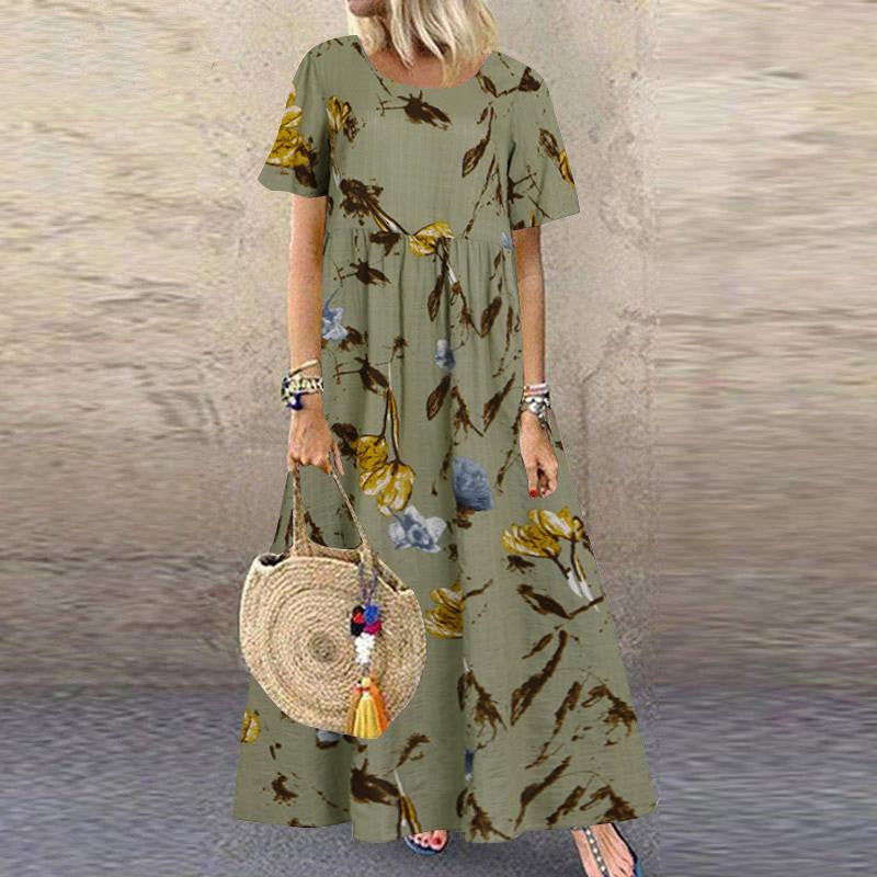 Women'S Short-Sleeved Dress