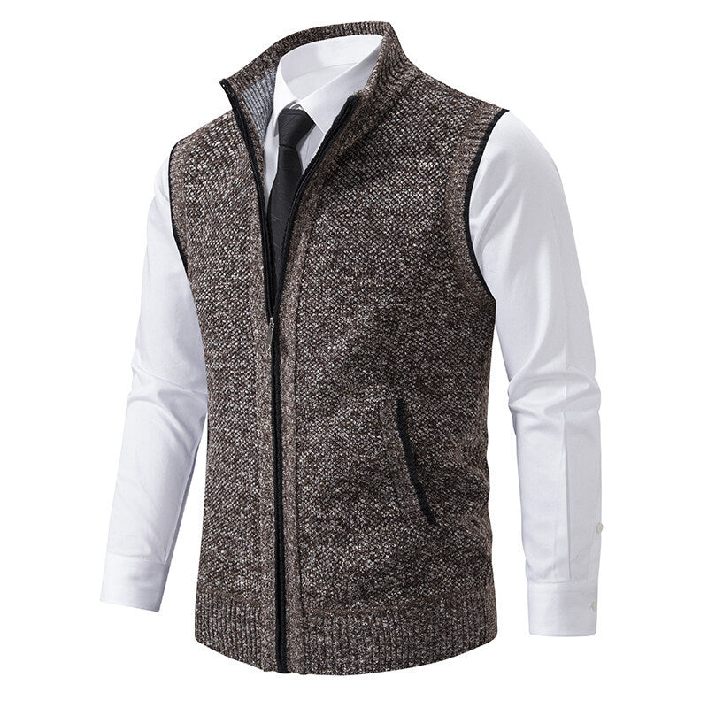 Casual Sleeveless Sweater