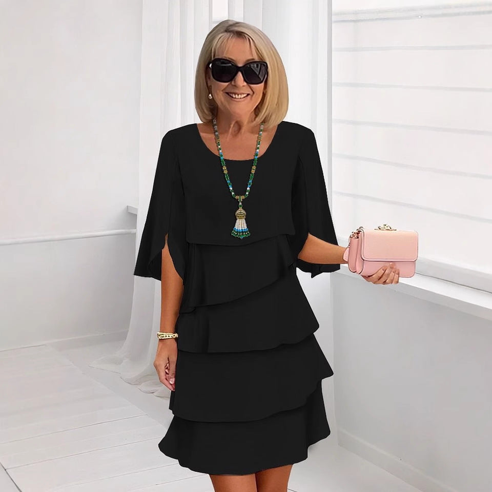 Women'S Round Neck Dress