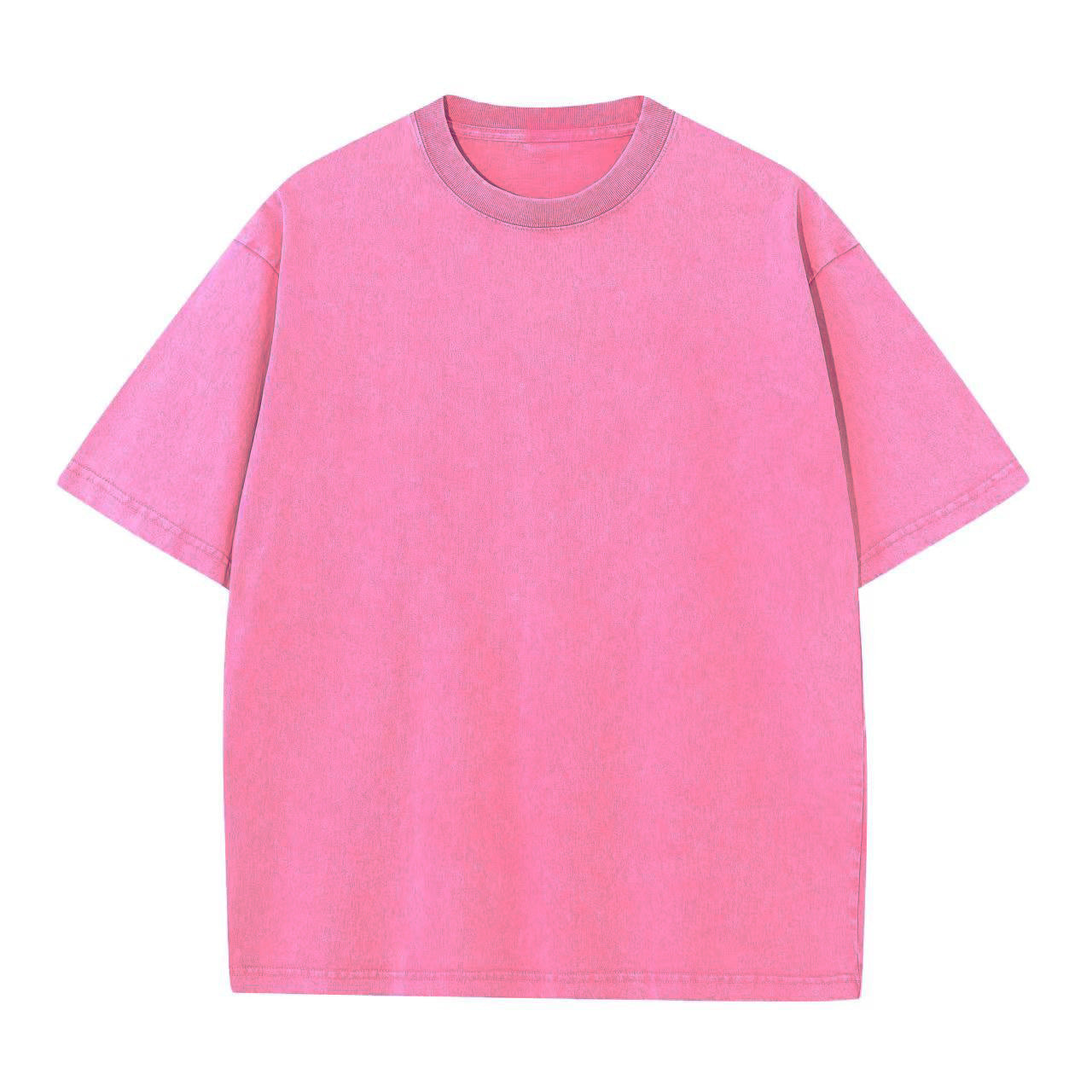 230g American Tide Brand Washed Old Cotton Short Sleeves