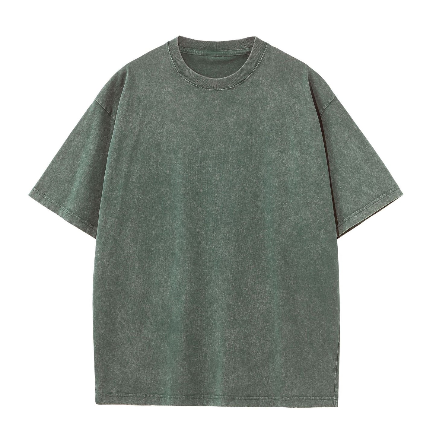230g American Tide Brand Washed Old Cotton Short Sleeves