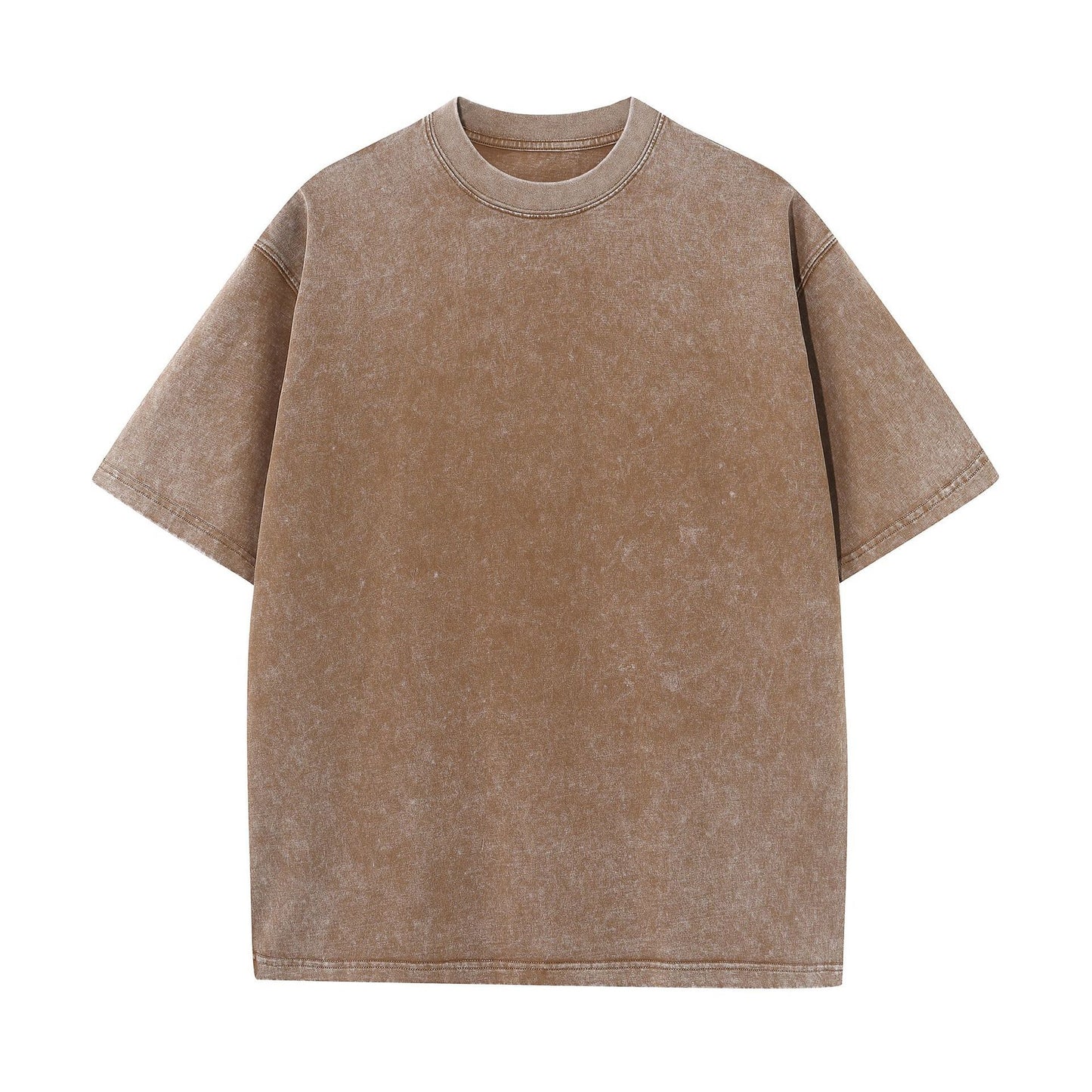 230g American Tide Brand Washed Old Cotton Short Sleeves