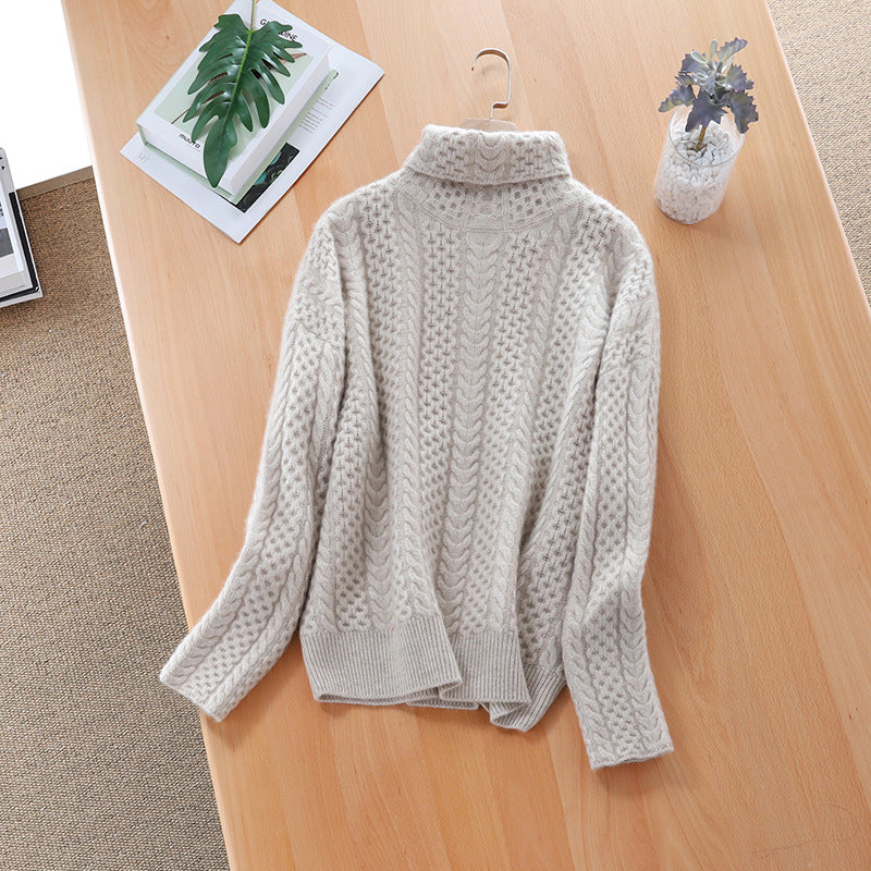 Thickened Turtleneck Sweater