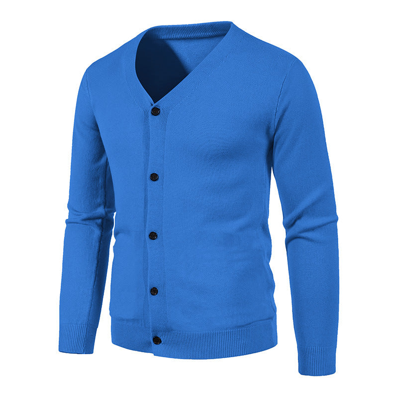 V-Neck Knit Cardigan