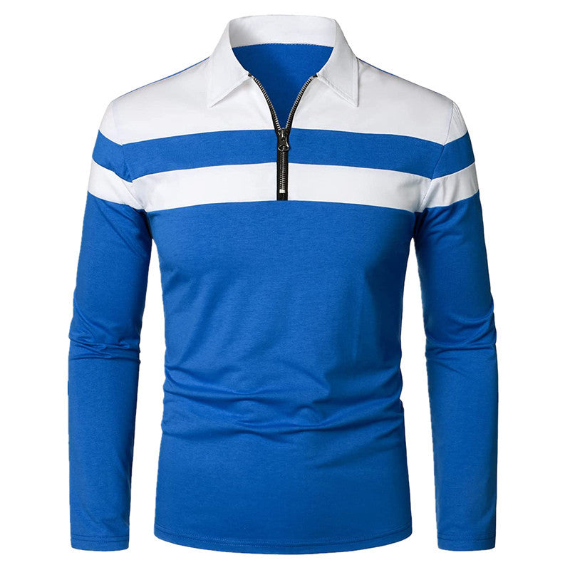 Men'S Long Sleeve Polo Shirt