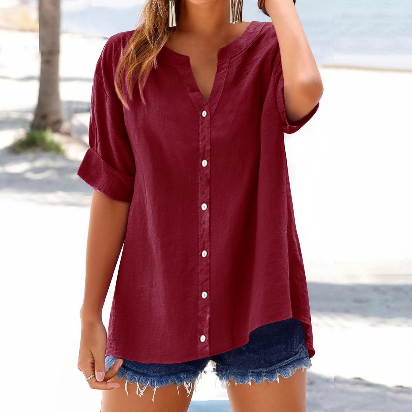 Summer Loose Shirt