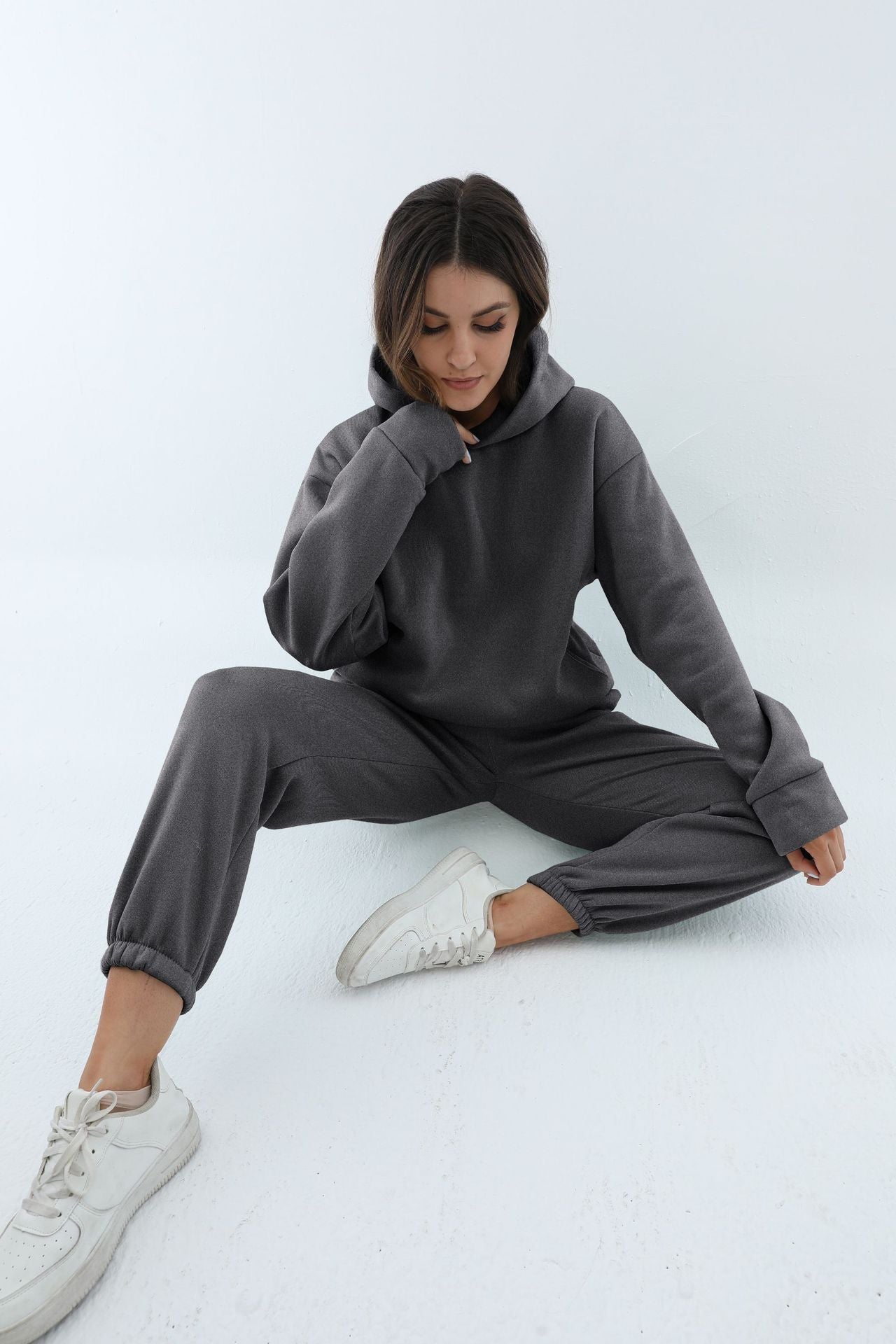 Thickened Long Sleeve Sweat Pants
