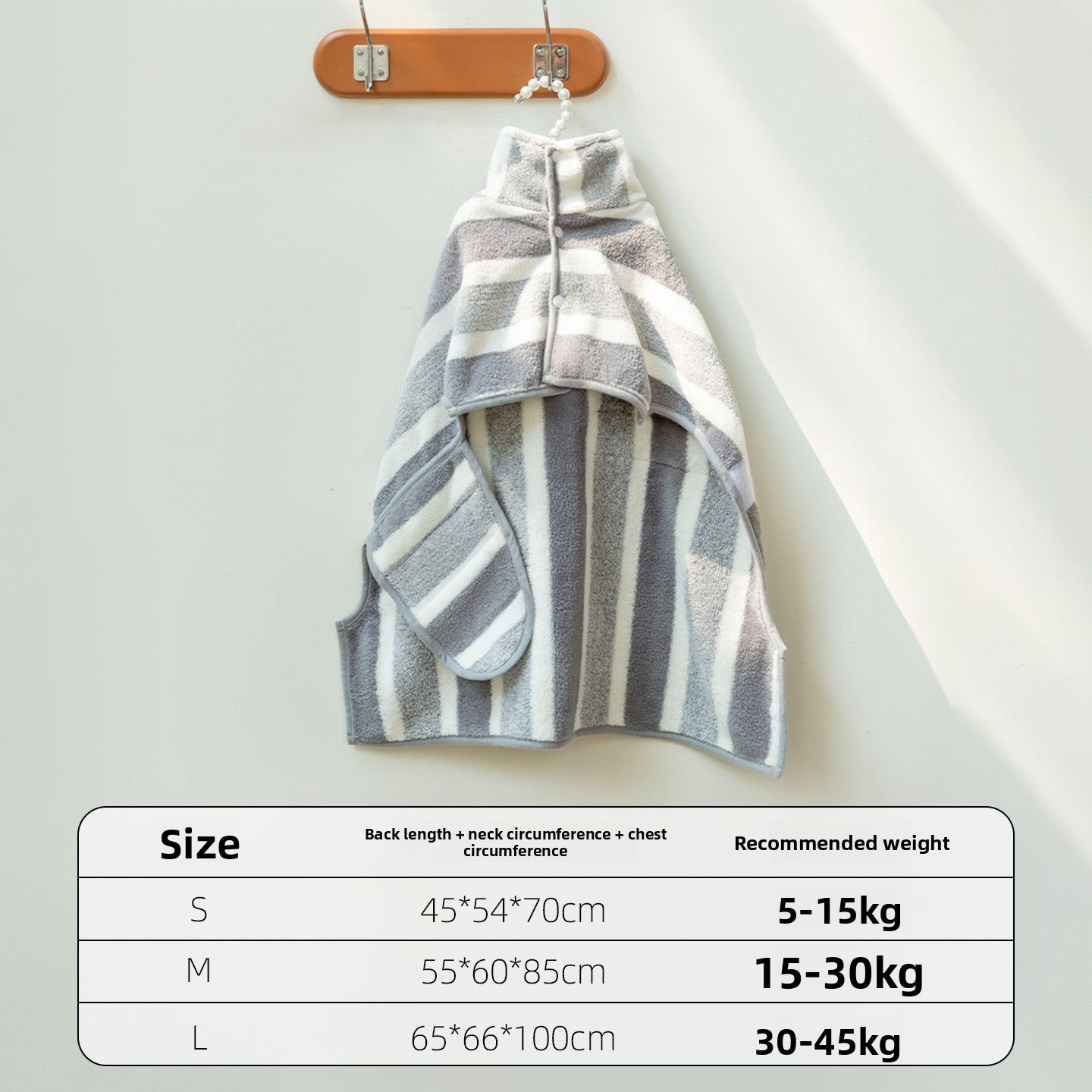 Dogs And Cats Oversized Absorbent Quick-Dry Bathrobes
