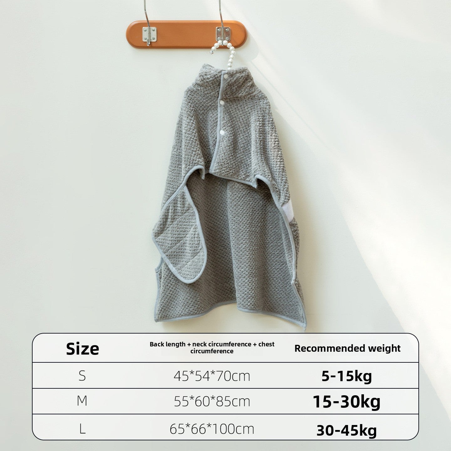 Dogs And Cats Oversized Absorbent Quick-Dry Bathrobes