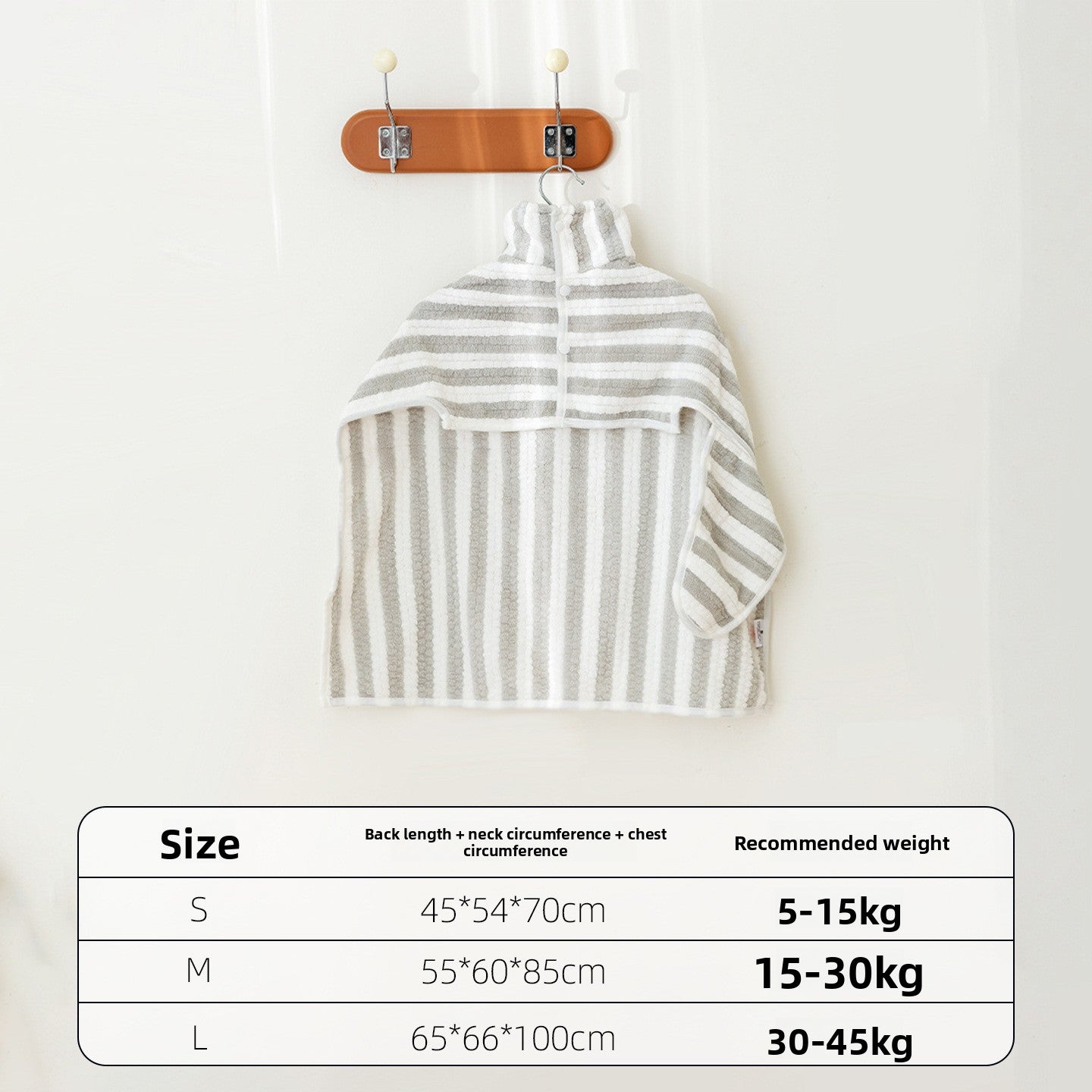 Dogs And Cats Oversized Absorbent Quick-Dry Bathrobes