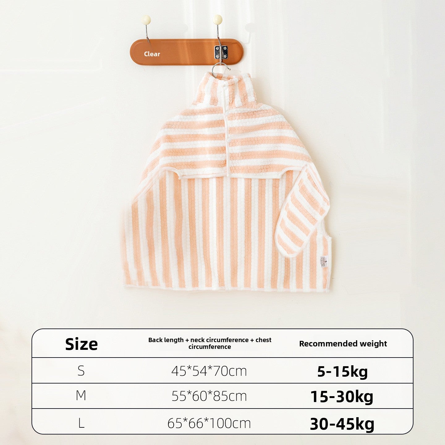 Dogs And Cats Oversized Absorbent Quick-Dry Bathrobes