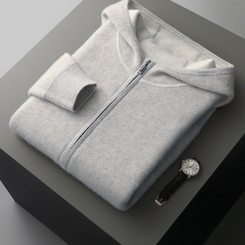 Men'S Jacquard Cashmere Sweater