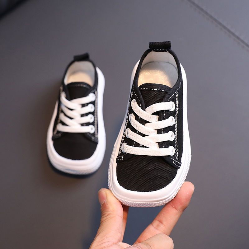 Korean-Style Children'S Canvas Shoes