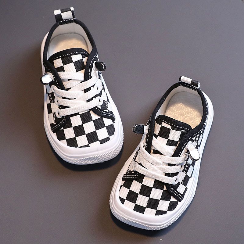 Korean-Style Children'S Canvas Shoes